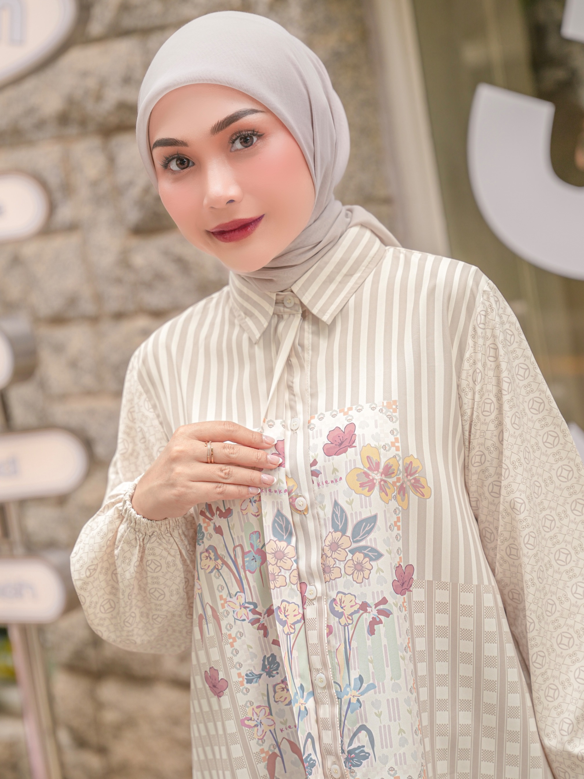 Mine Blouse Khaki