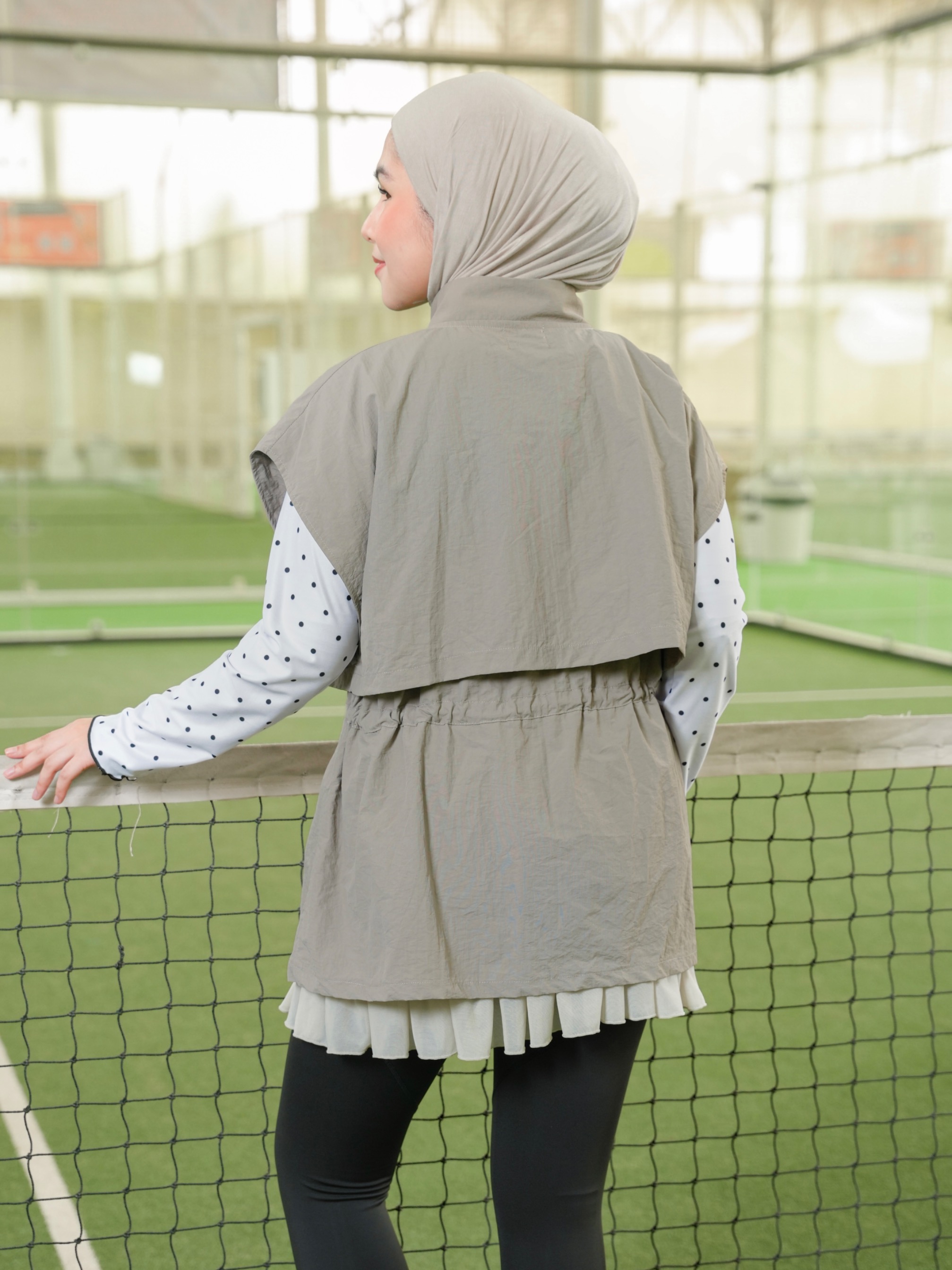 Lany Vest Activewear Pewter