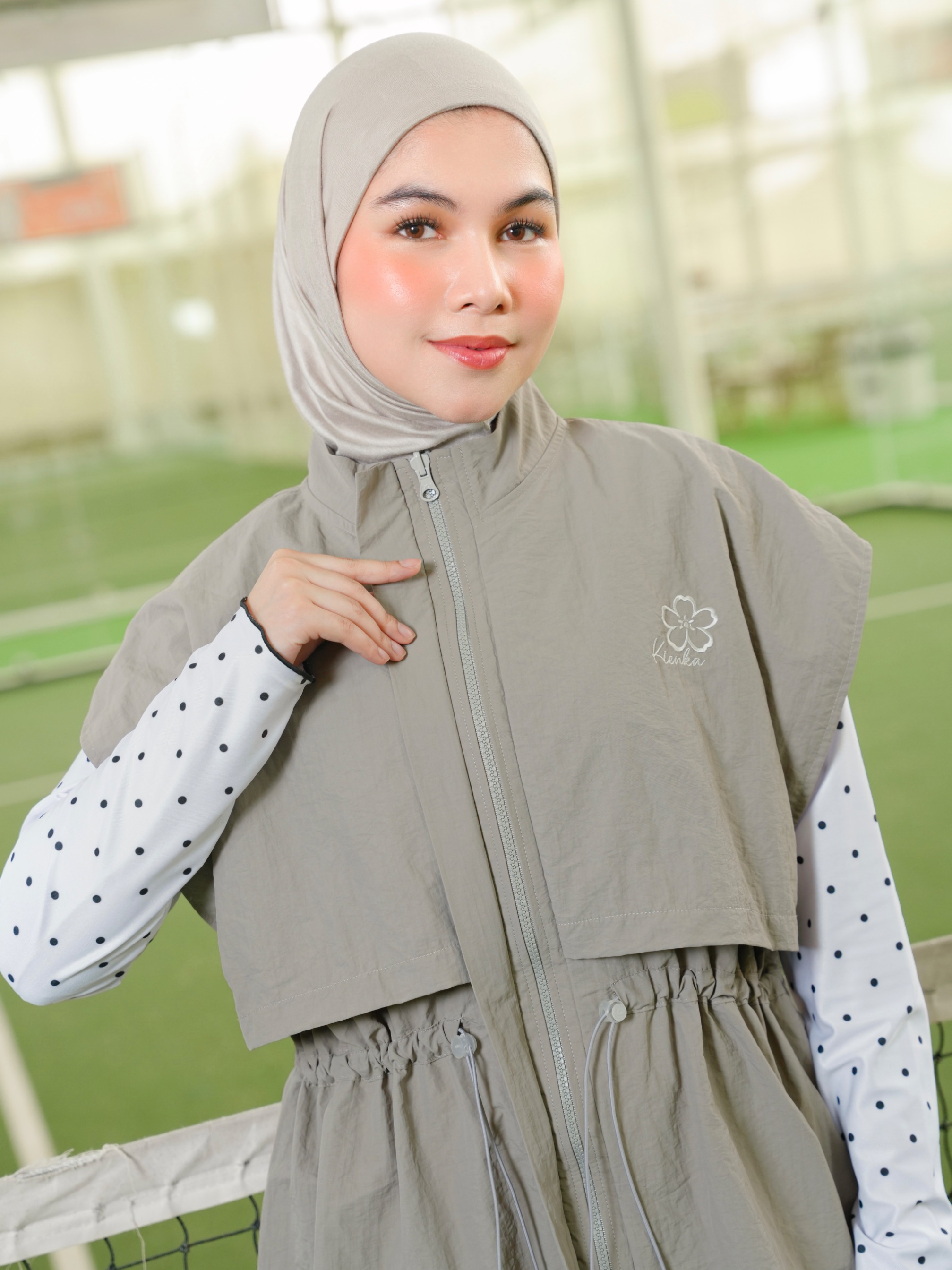 Lany Vest Activewear Pewter