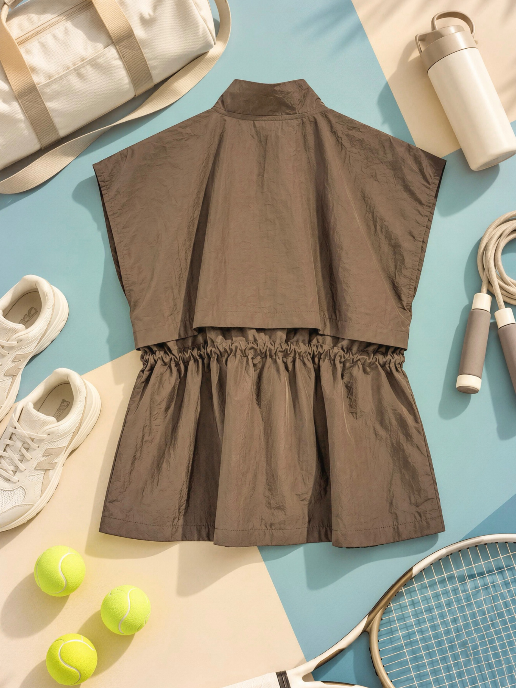 Lany Vest Activewear Caramel