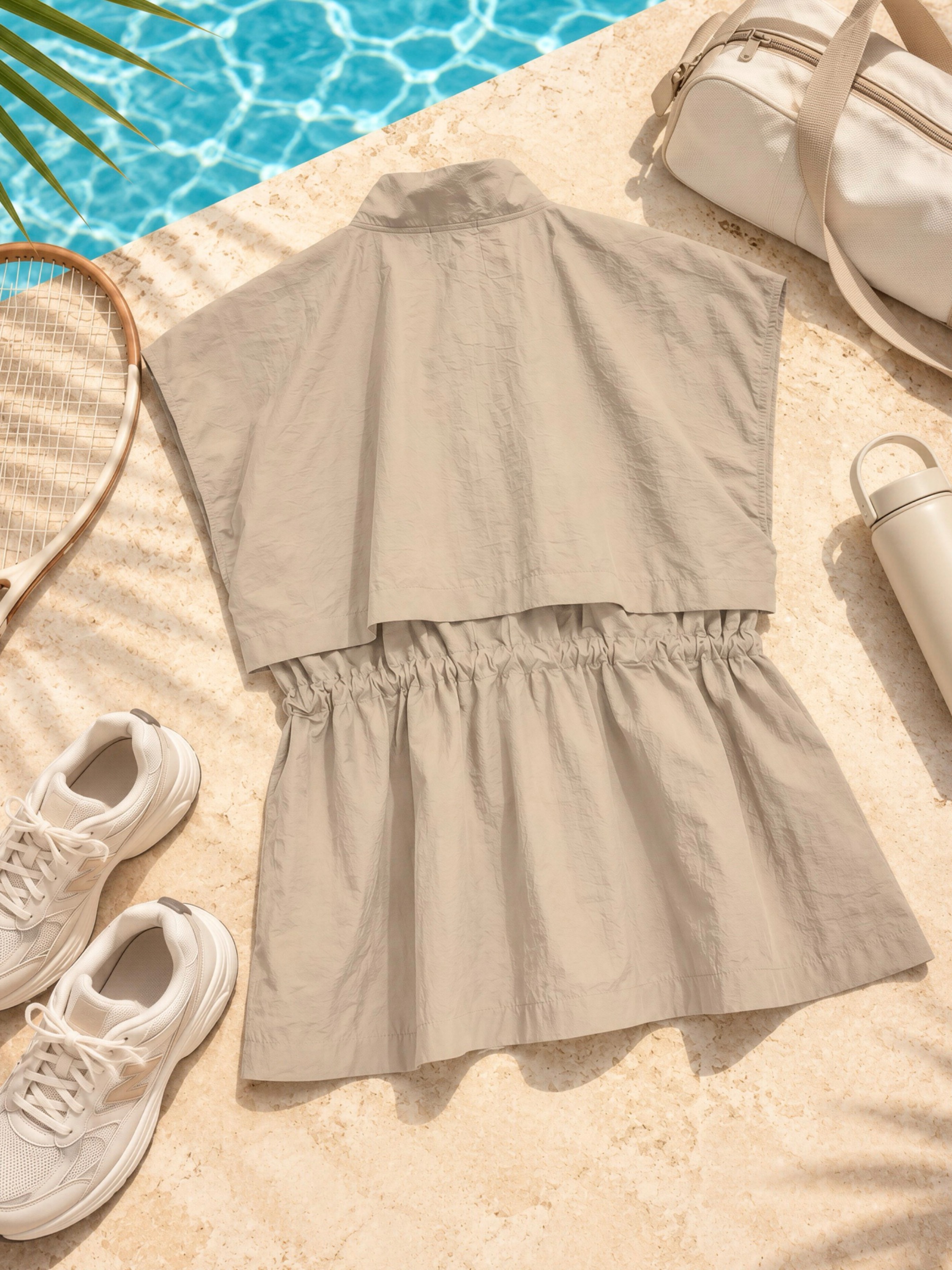 Lany Vest Activewear Ivory