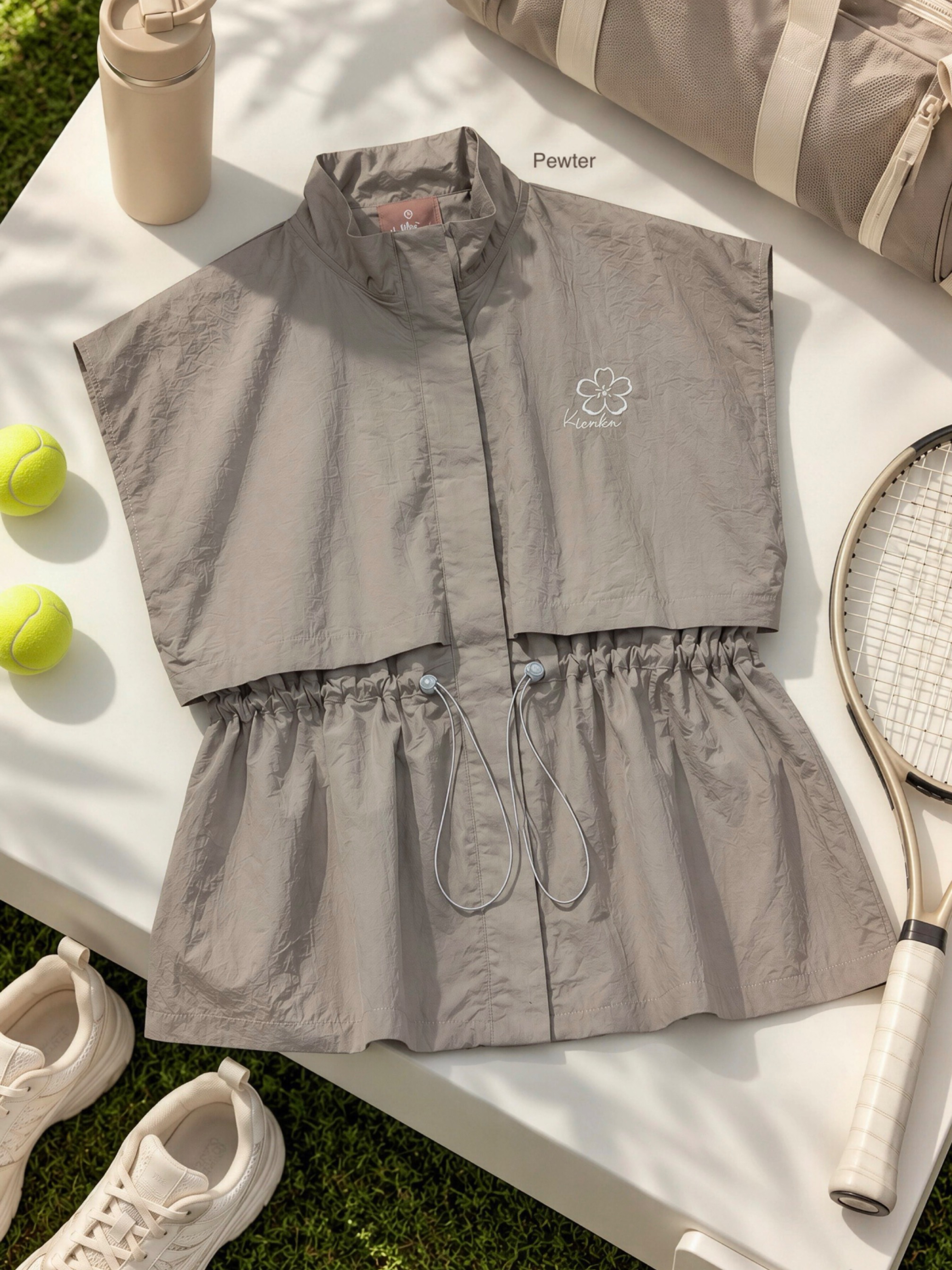 Lany Vest Activewear Pewter