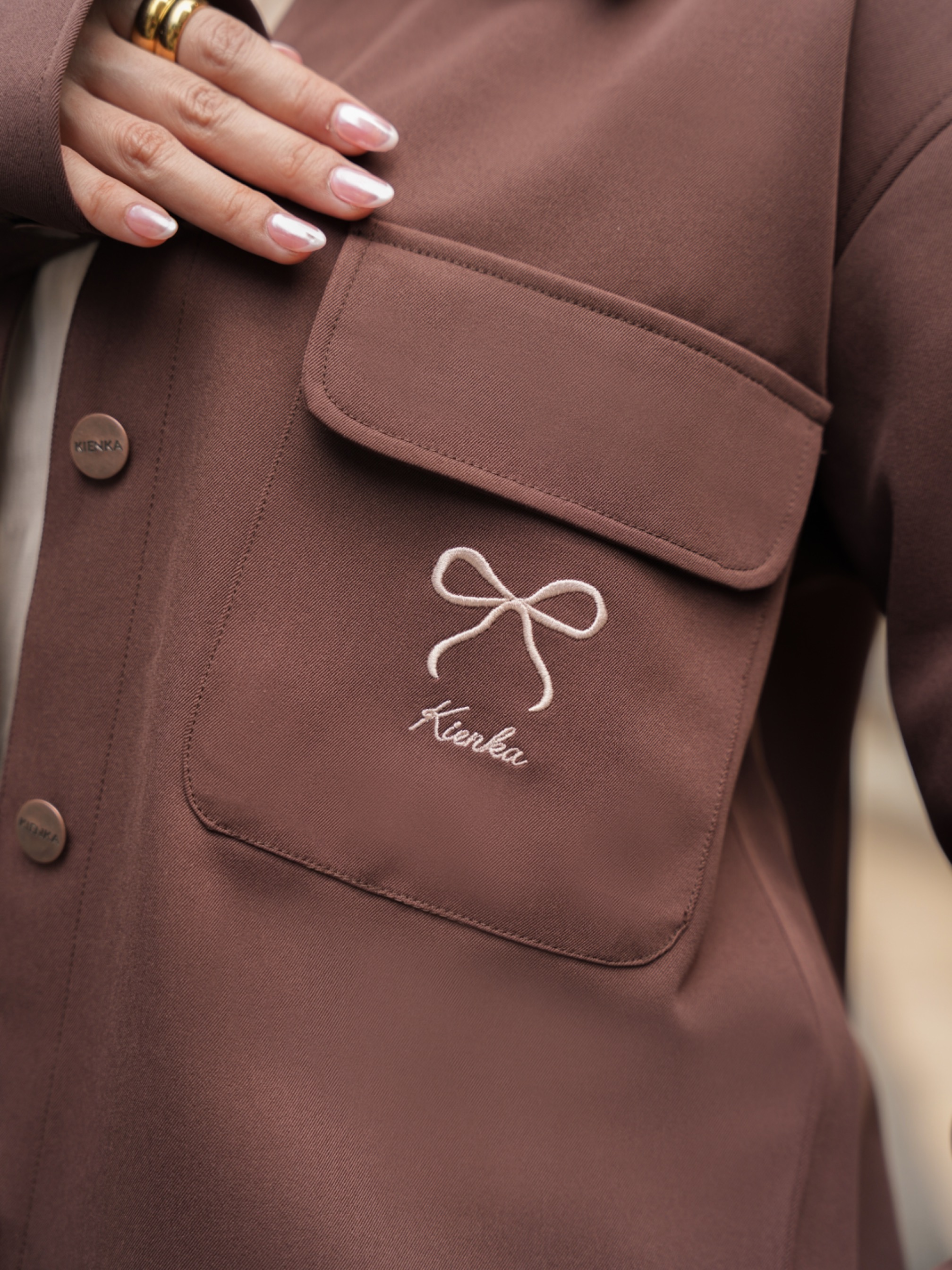 Gyuri Jacket Coffee