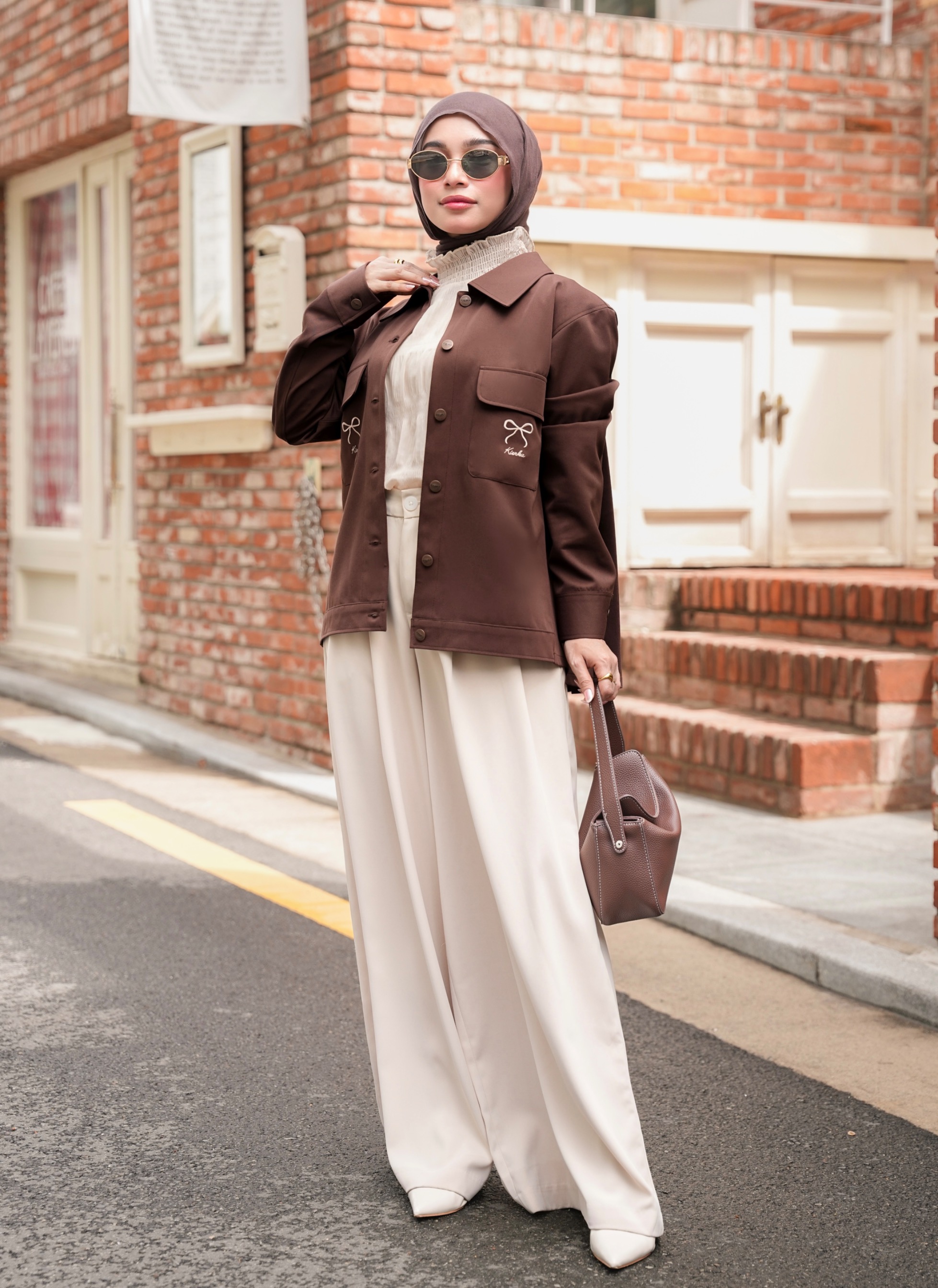 Gyuri Jacket Coffee
