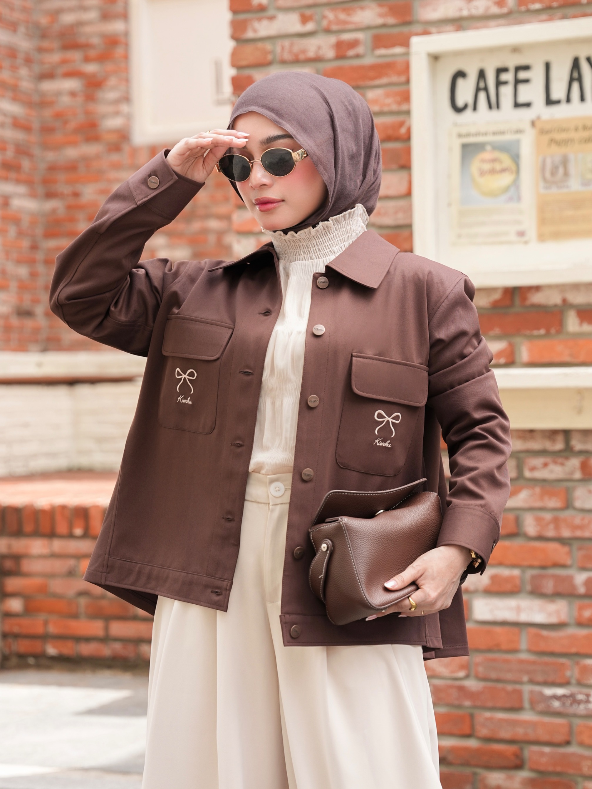 Gyuri Jacket Coffee