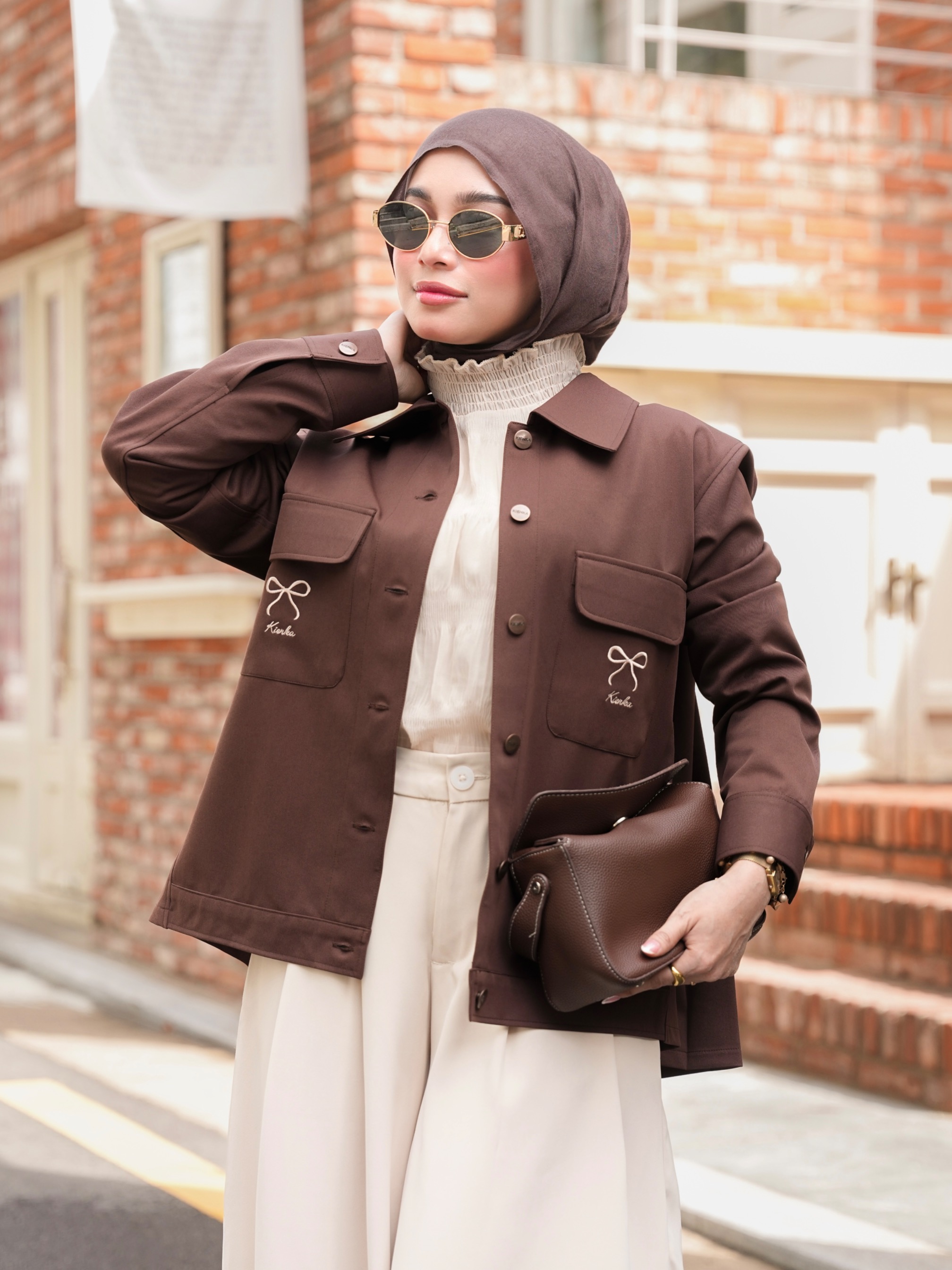 Gyuri Jacket Coffee