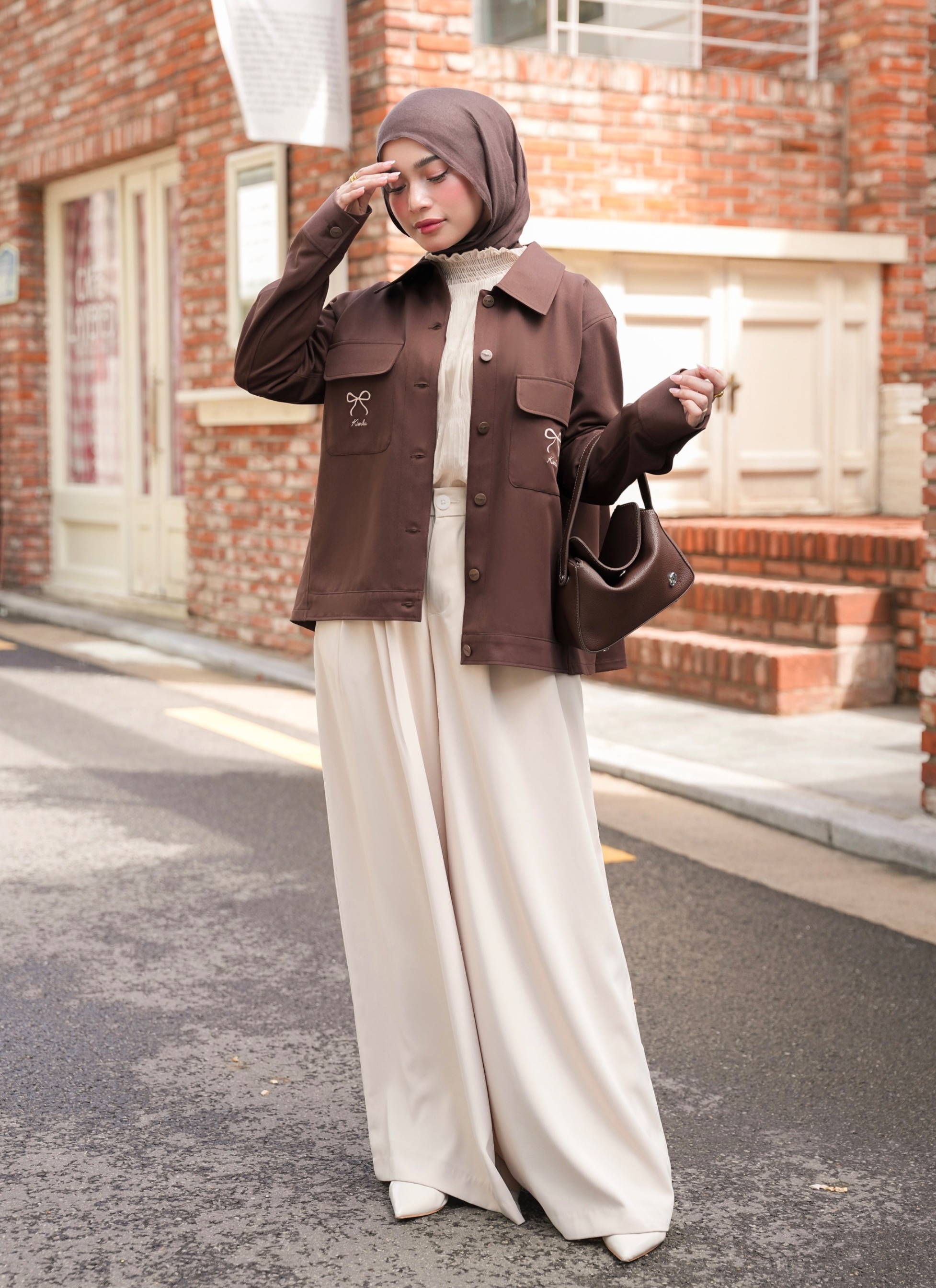 Gyuri Jacket Coffee