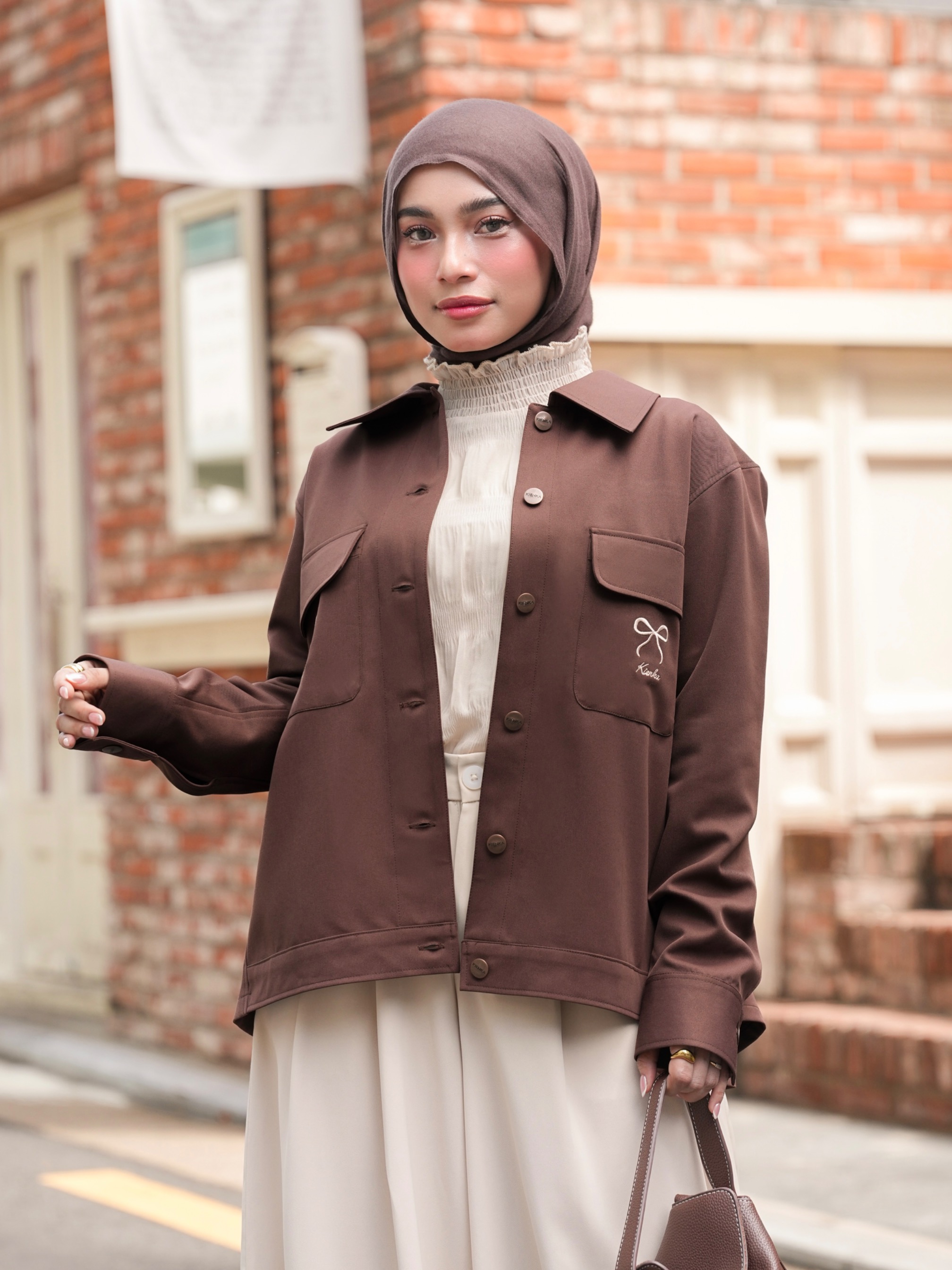 Gyuri Jacket Coffee