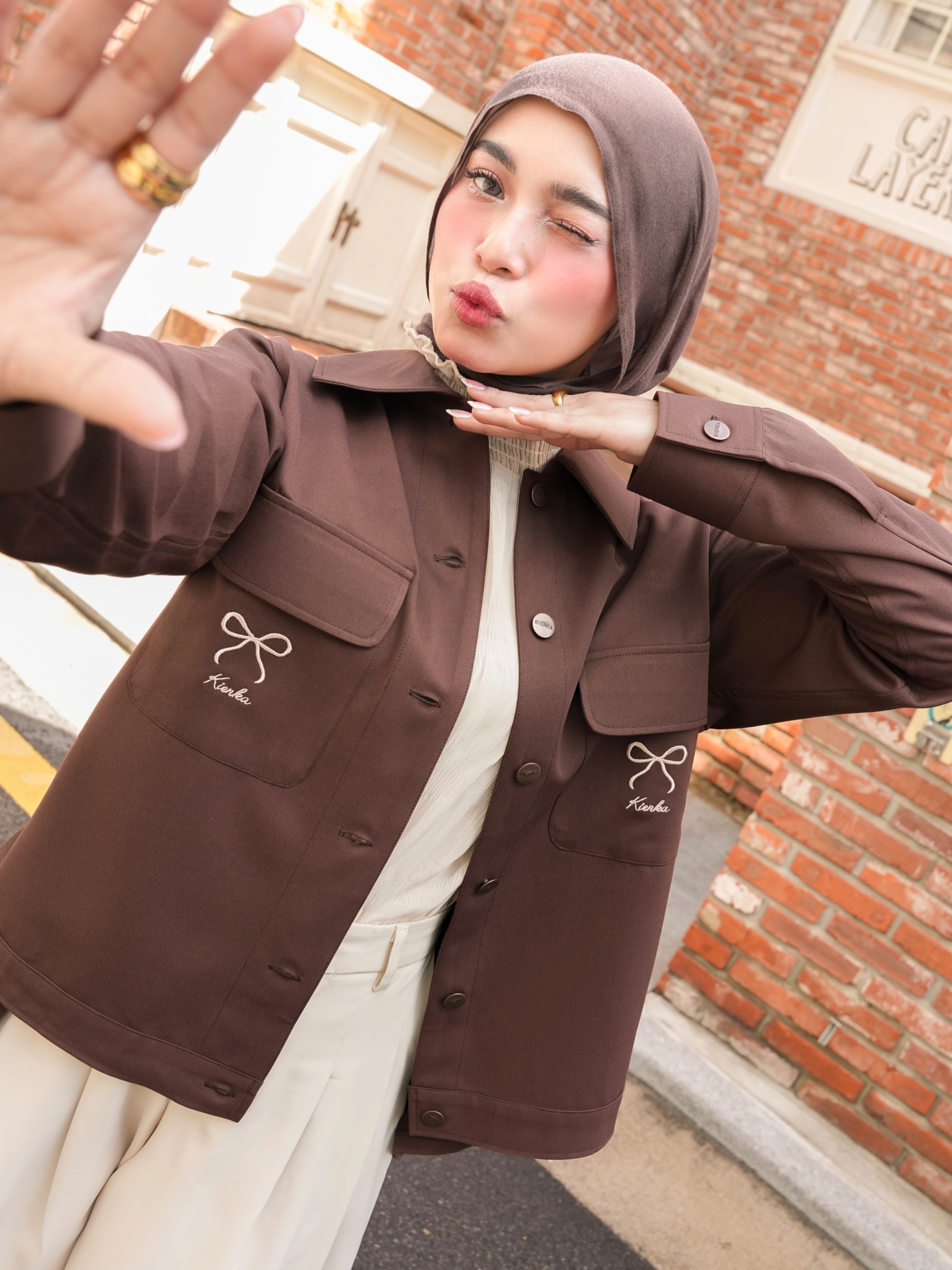 Gyuri Jacket Coffee