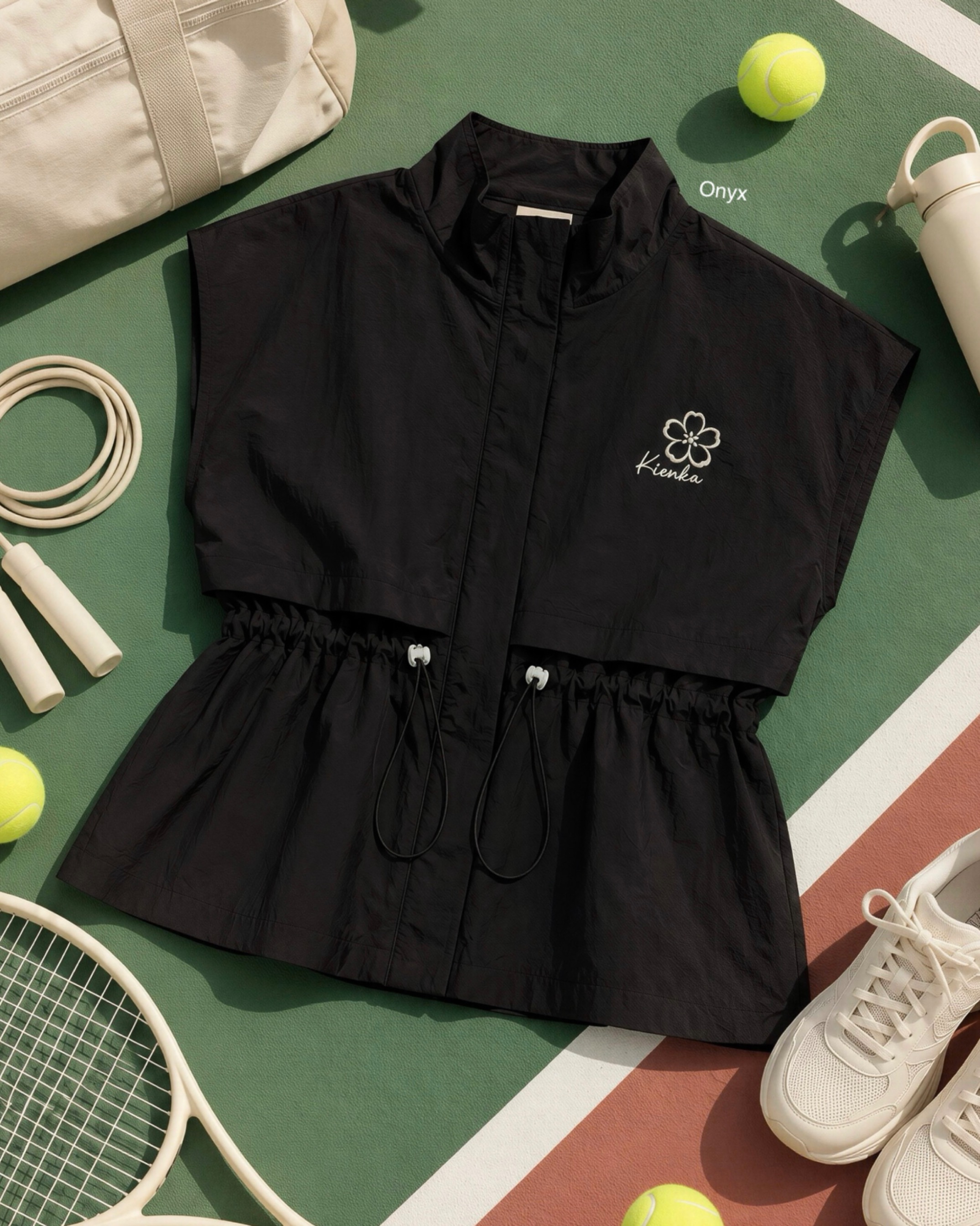 Lany Vest Activewear Onyx