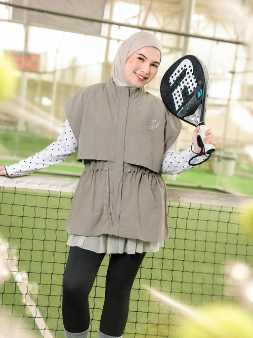 Lany Vest Activewear Pewter