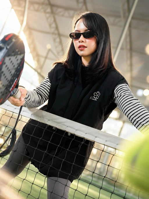 Lany Vest Activewear Onyx