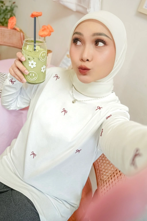 Image of Kiera Daily Shirt Pearl 