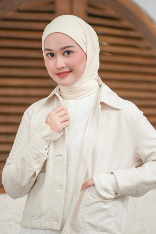 Image of Aisha Daily Pashmina Apricot