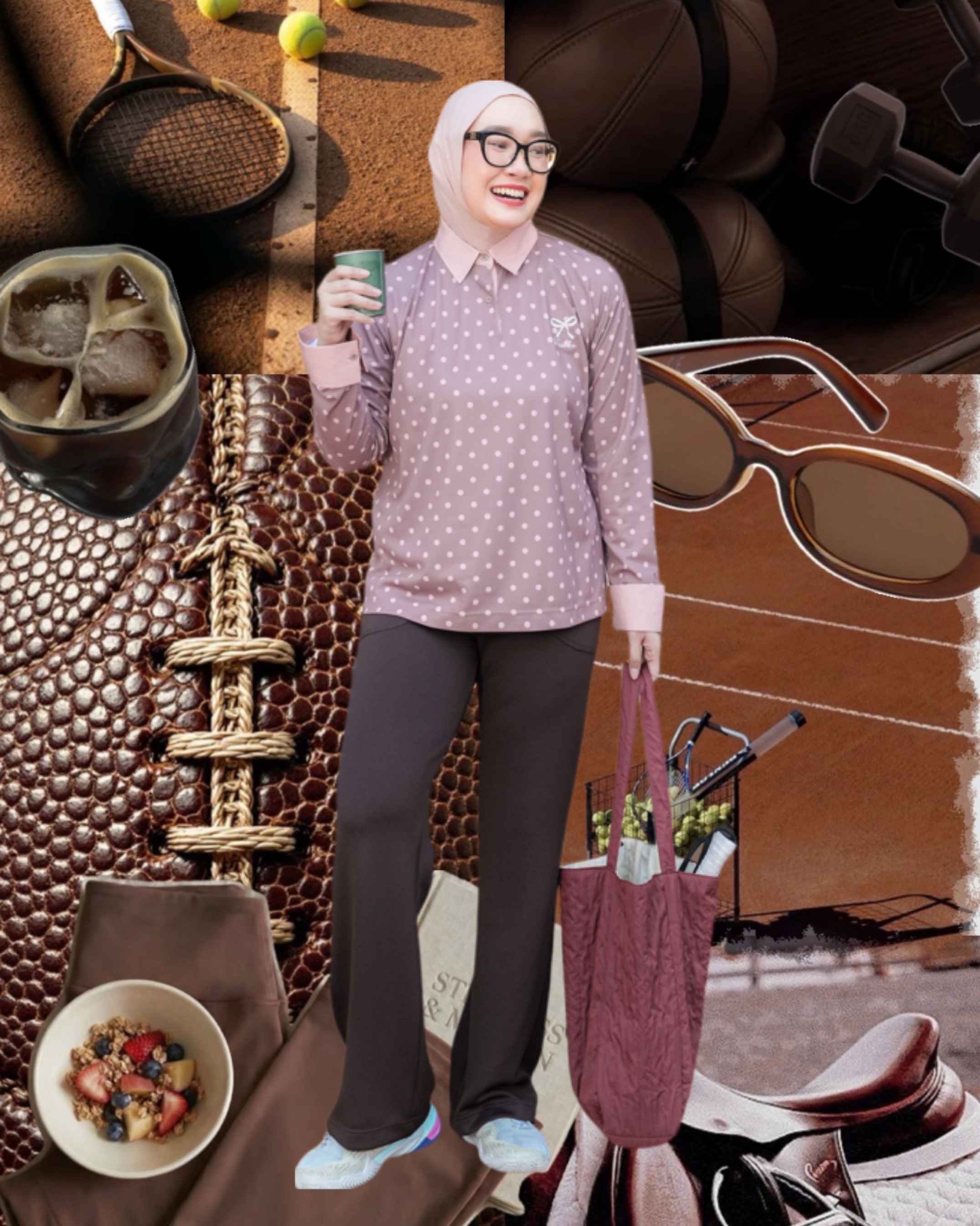Ruby Pants Sportwear Coffee