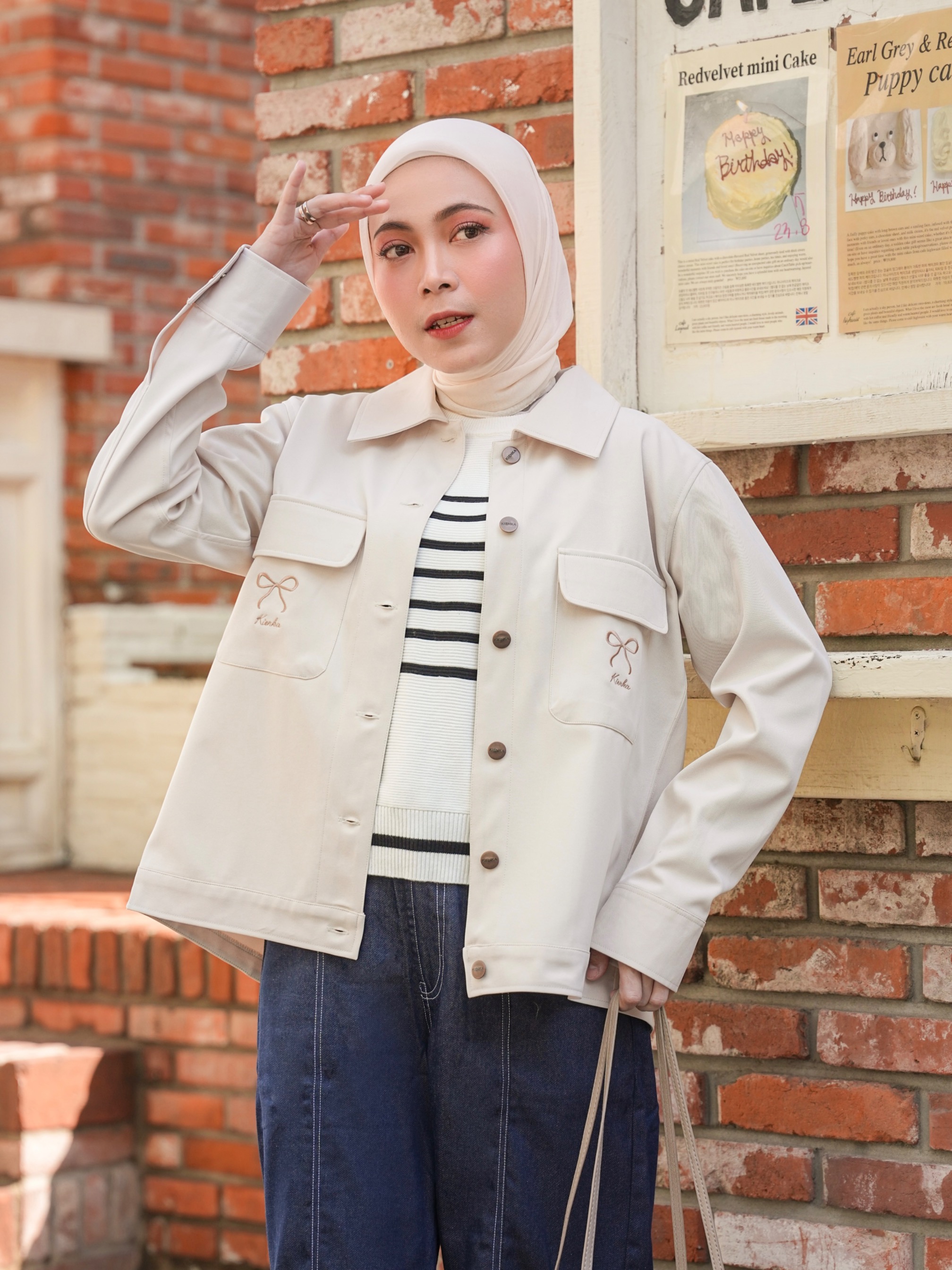 Gyuri Jacket Ivory