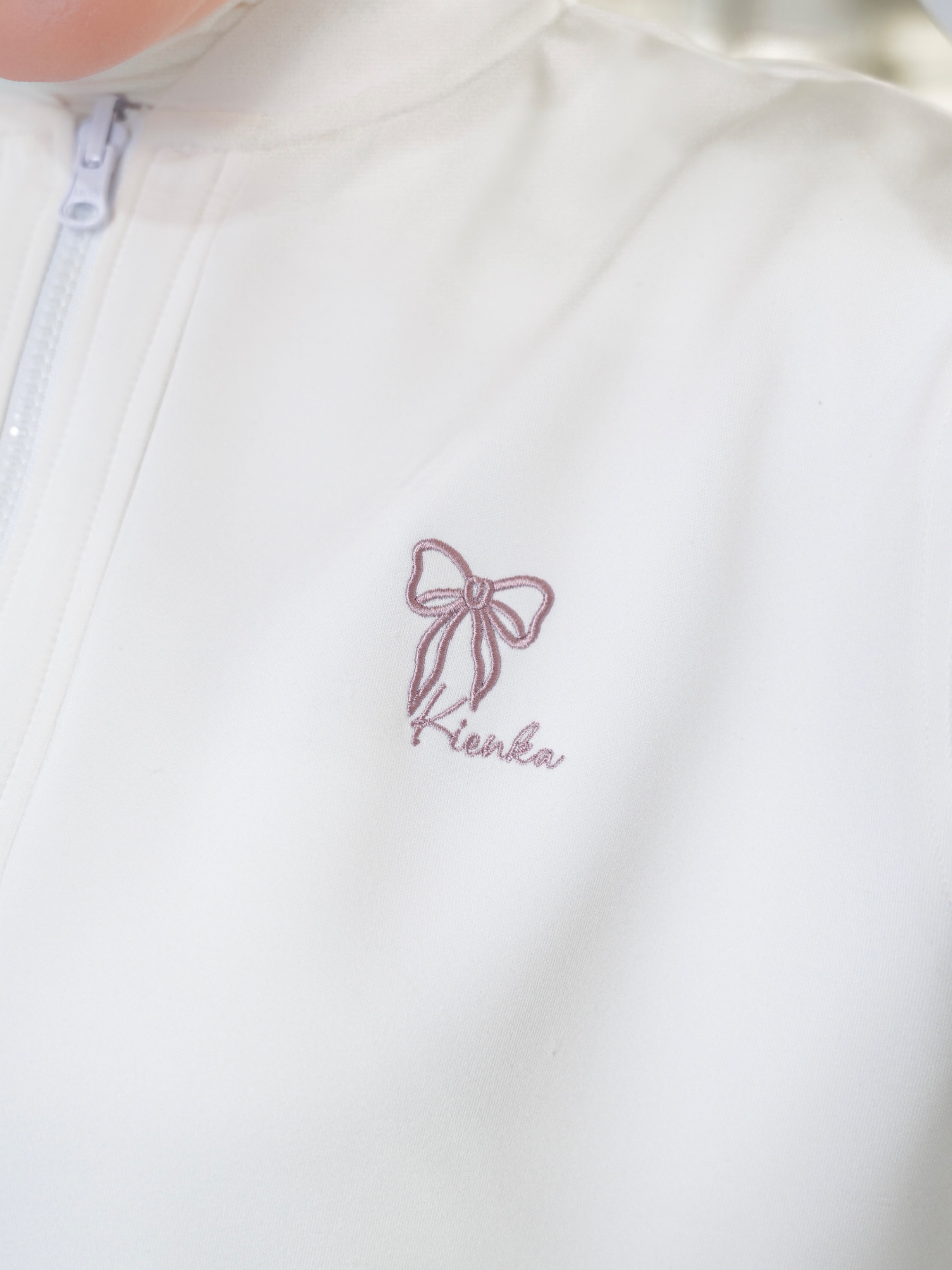 Ruby Pleats Jacket Pearl