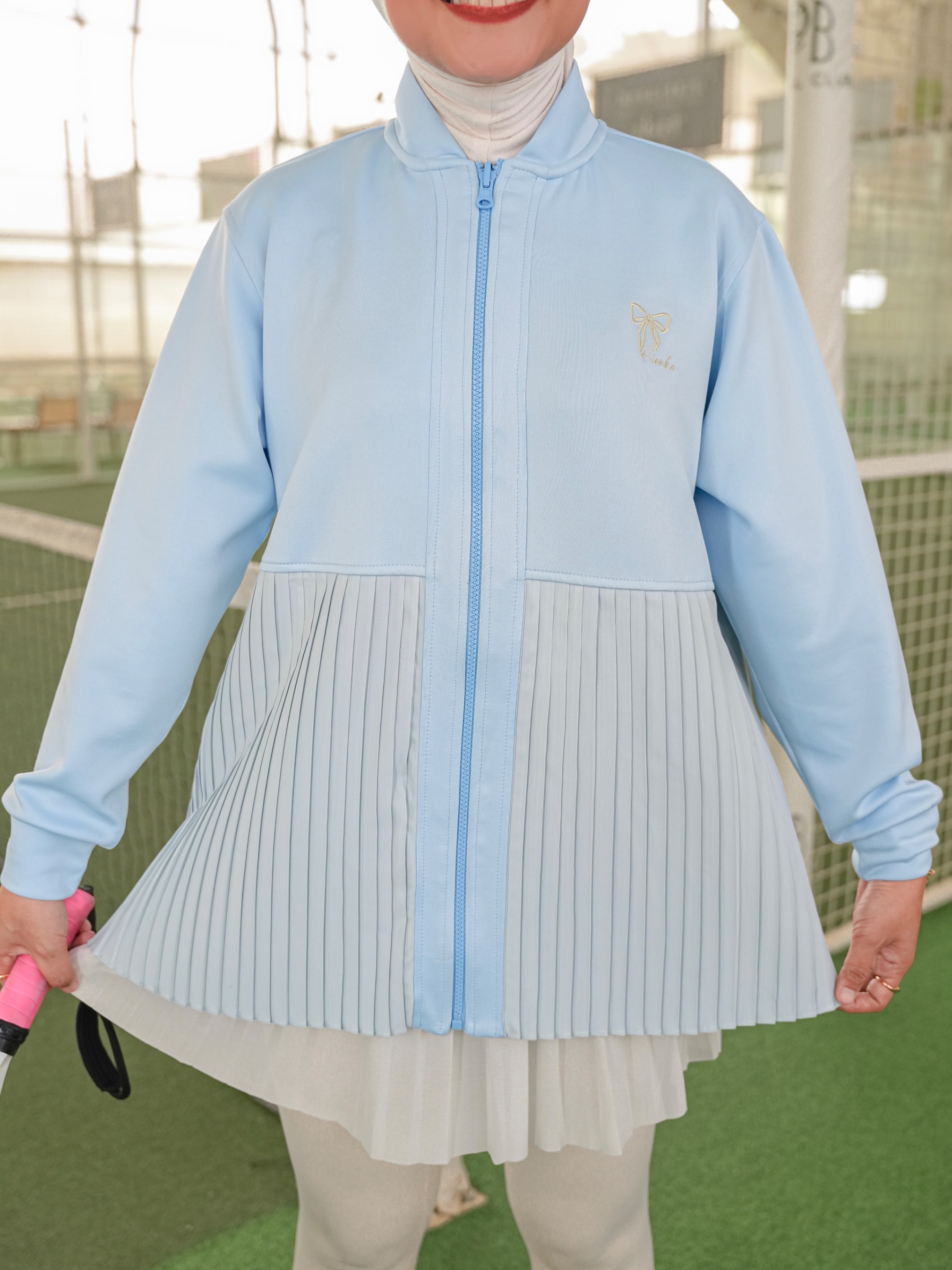 Ruby Pleats Jacket Airy