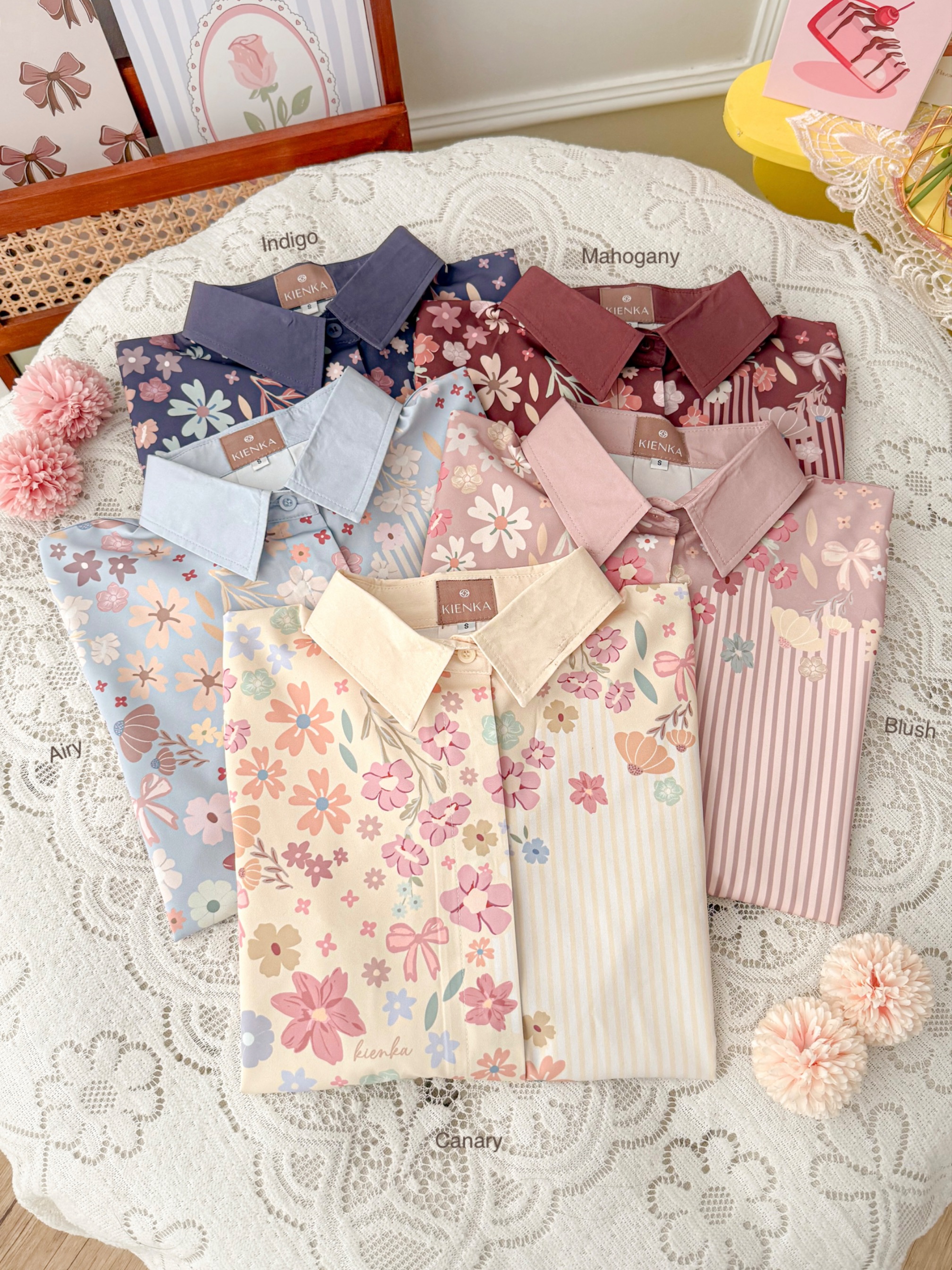 Arumi Blouse Mahogany