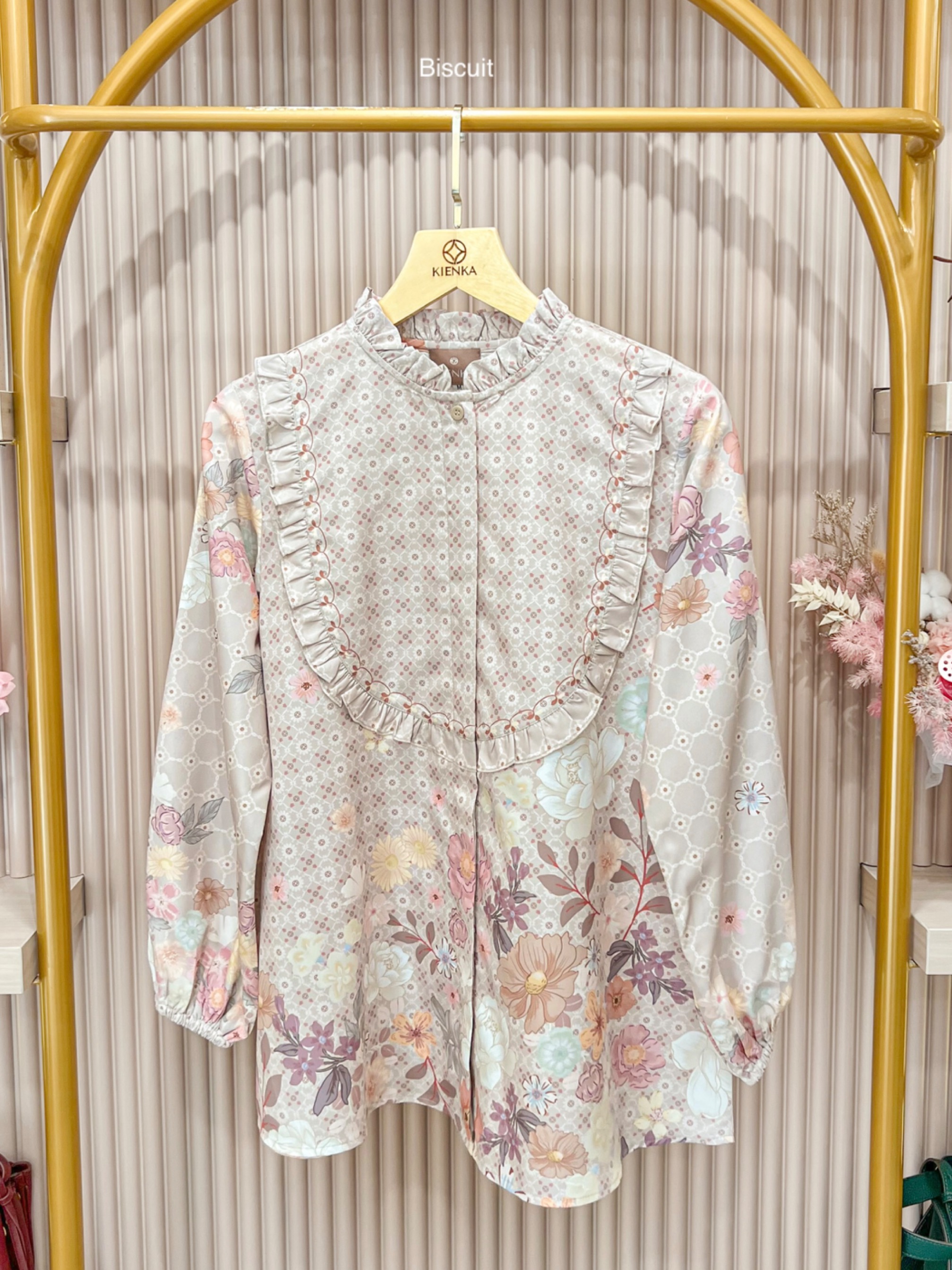 Alea Blouse Biscuit