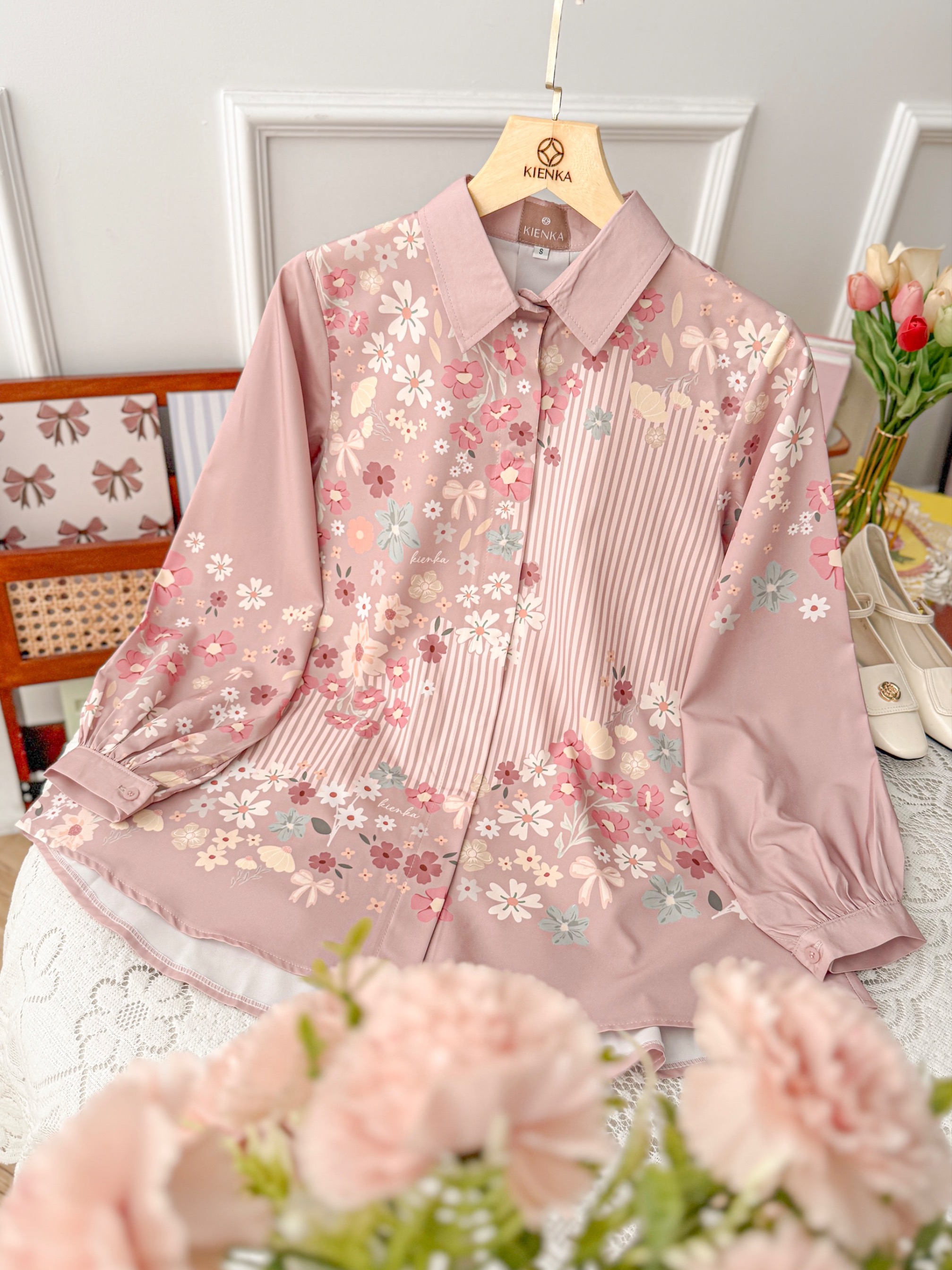Arumi Blouse Blush