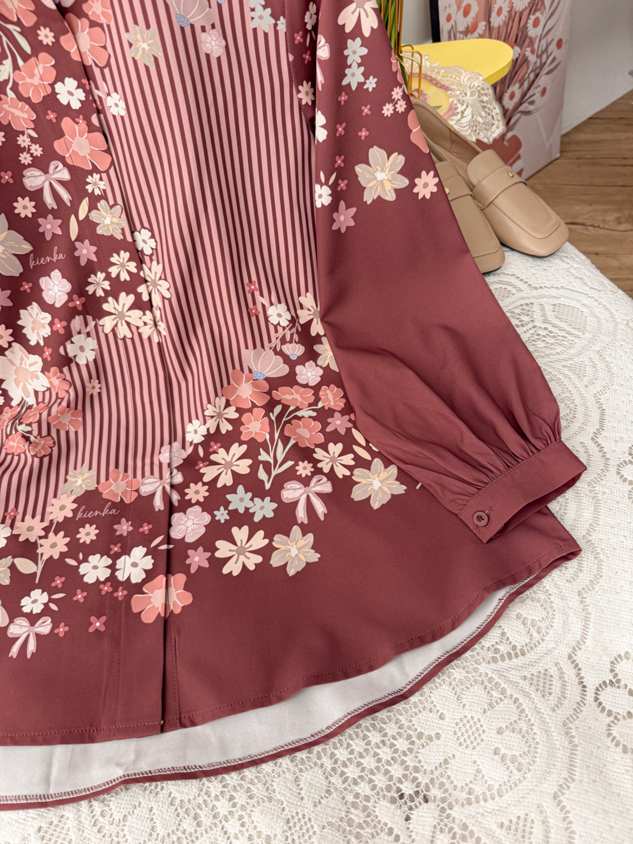 Arumi Blouse Mahogany