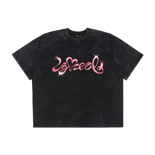 Image of Gozeal | Boxy Tees Washed | Scarlet