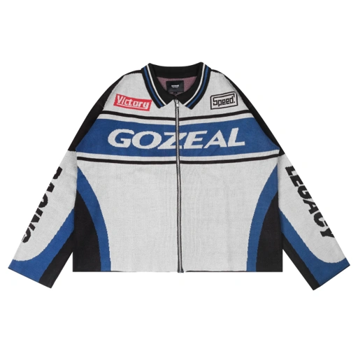 Image of Gozeal | Knitwear Racing Boxy | Hellshot