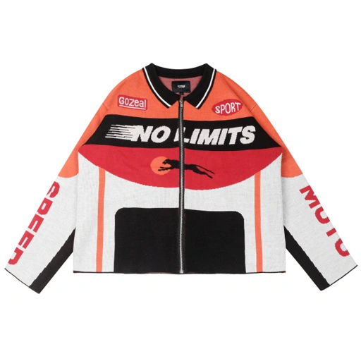 Image of Gozeal | Knitwear Racing Boxy | Mustang