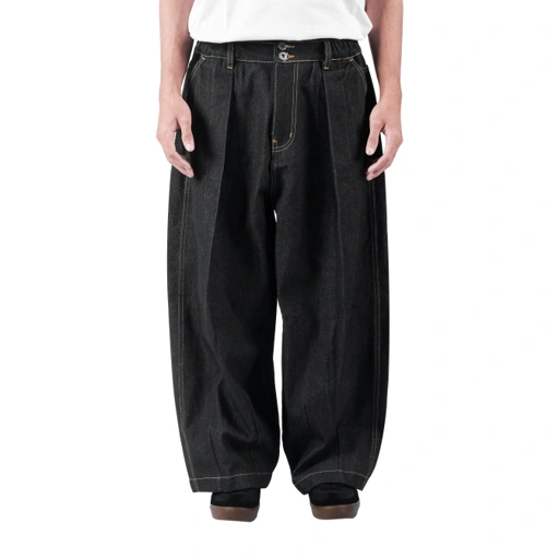Image of Gozeal | Raw Denim Balloon Pants | Jaws