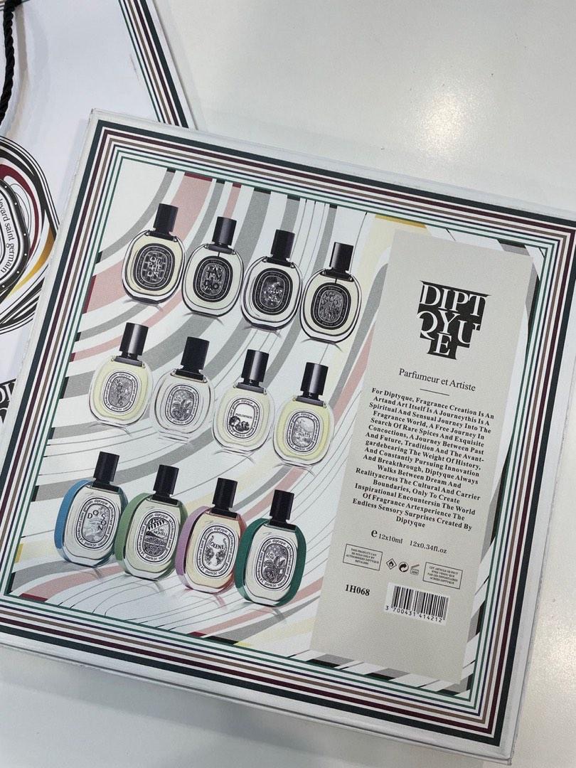 DIPTYQUE - LIMITED EDITION PARFUMEUR ET ARTISTE SET FOR UNISEX WITH 12X10ML