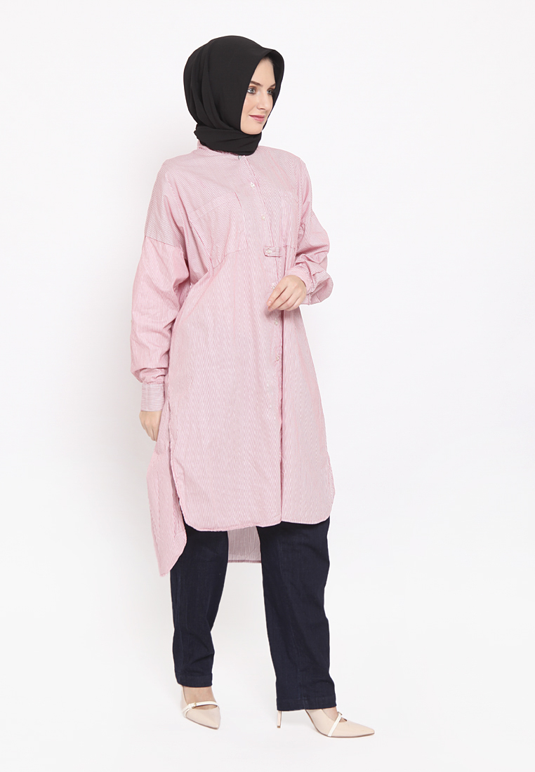 Basic LongStripe Red