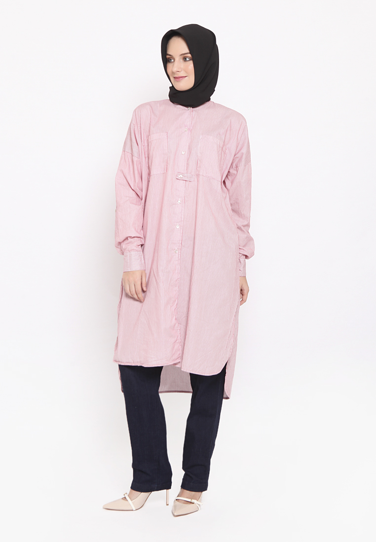 Basic LongStripe Red