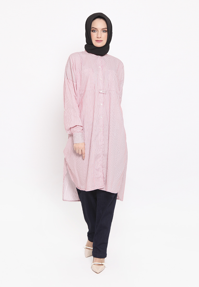 Basic LongStripe Red