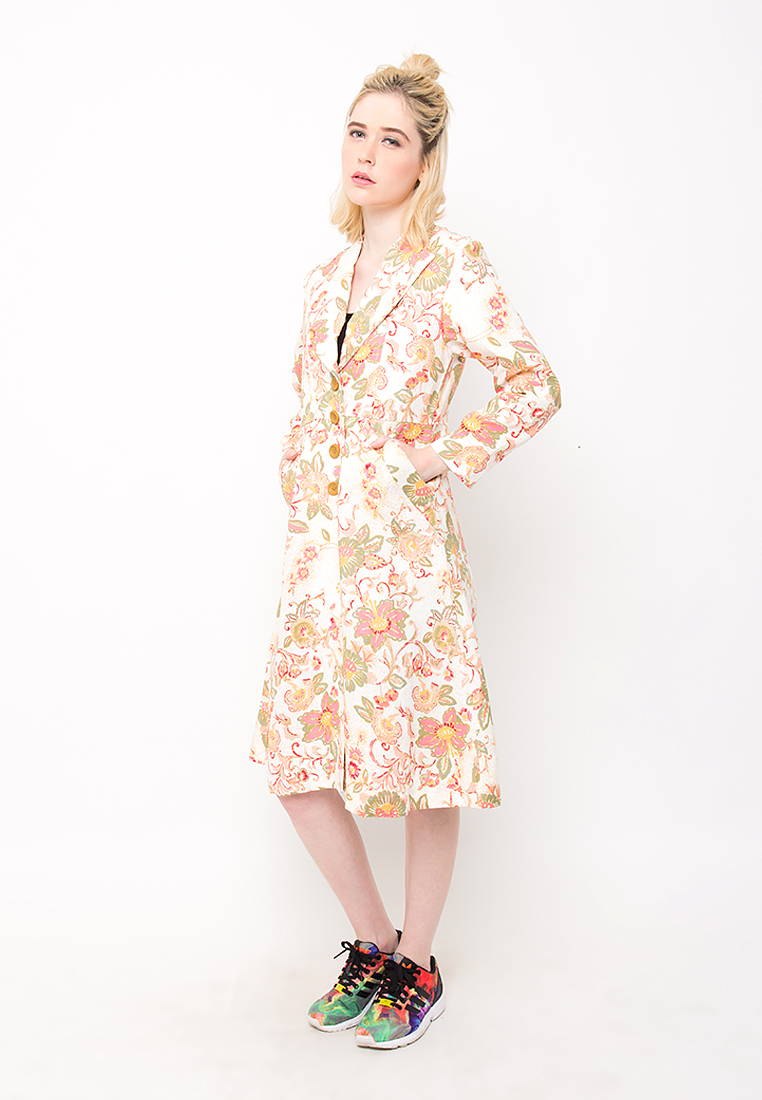 Matrix Coat Flower