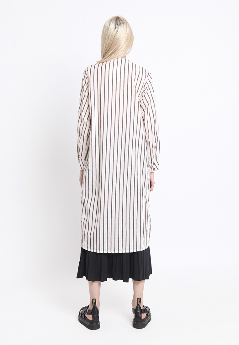 EUGIN TOP stripe BRW