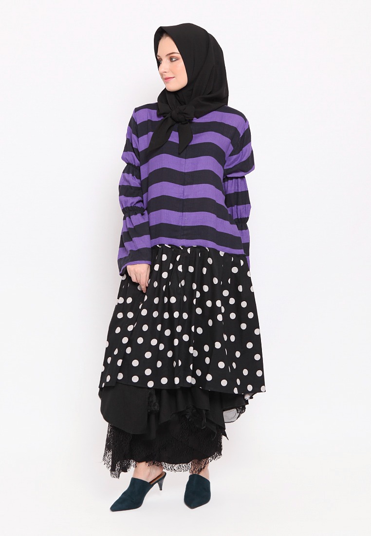 STRIPE ON POLKA