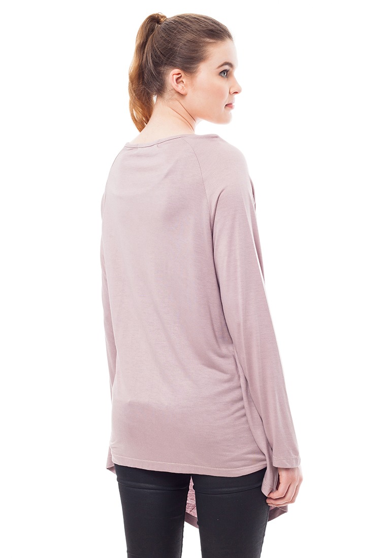 PURPOSE TOP KHAKI DUSTY