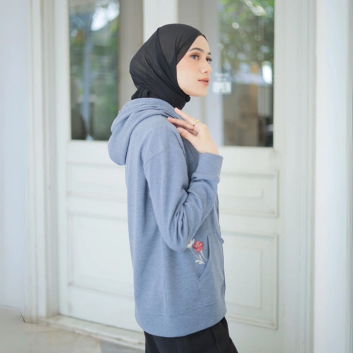 Image of GIYOMI ID - Jade Jacket / Jaket Wanita / Jaket Bahan Kaos / Baju Atasan Wanita
