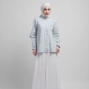 GIYOMI ID - Helen Blouse / Blouse Wanita / Blouse Bahan Textured Cotton / Baju Atasan Wanita