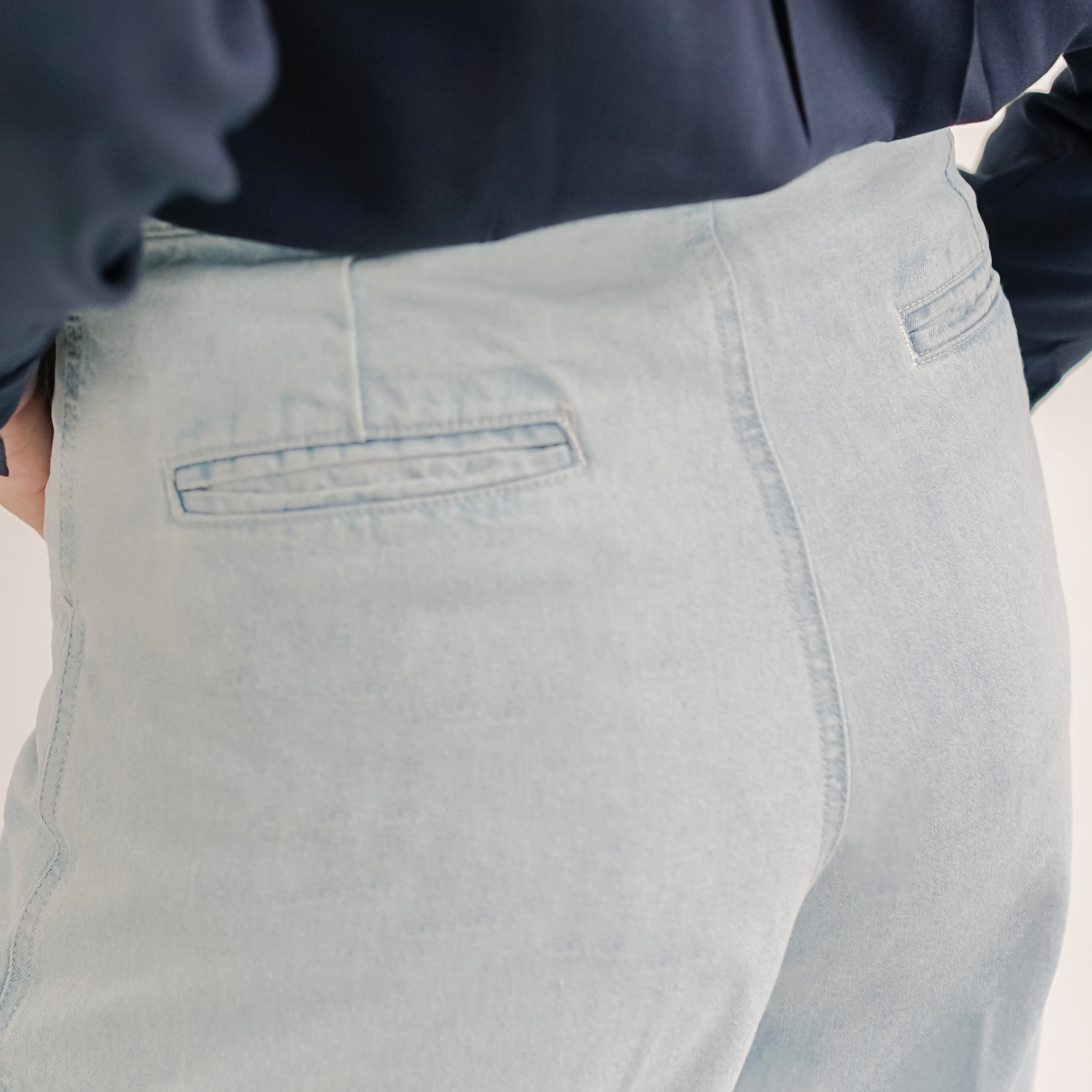 GIYOMI ID - Kulot Denim / Kulot Wanita / Kuton Bahan Denim / Bawahan Kulot Wanita
