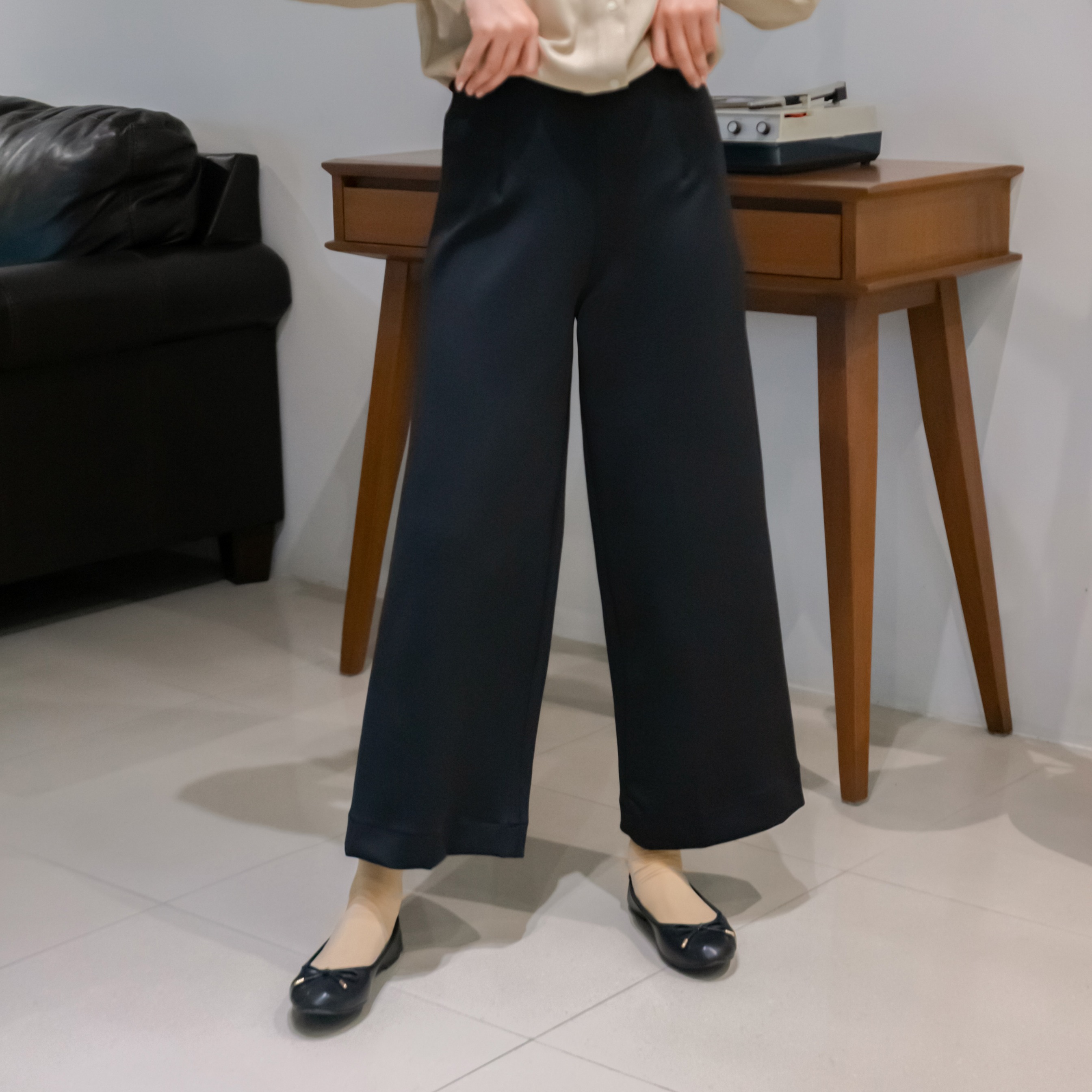 Clean Kulot Black