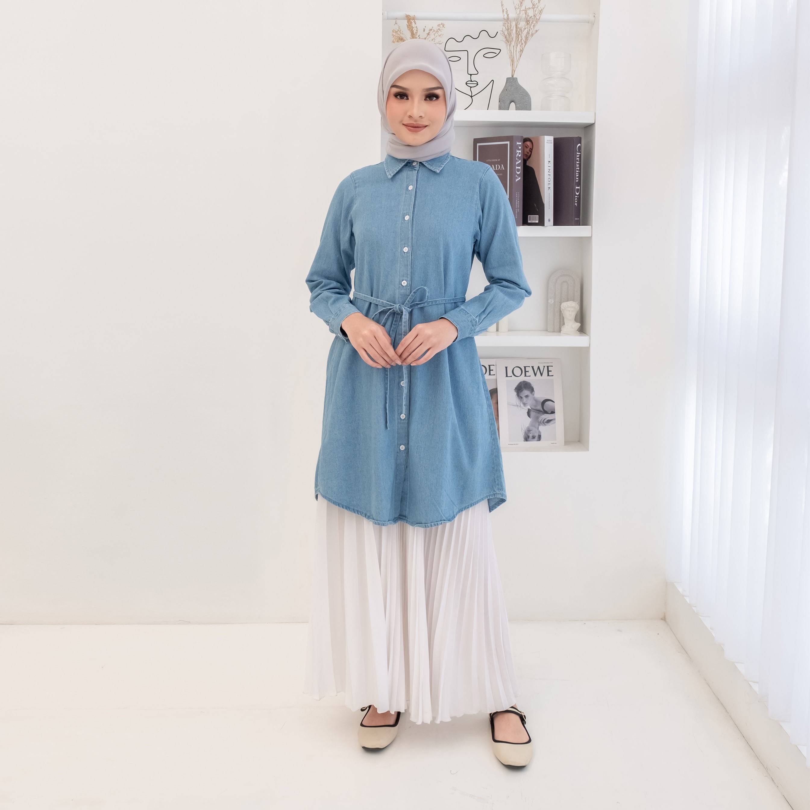 Livy Tunic Light Blue