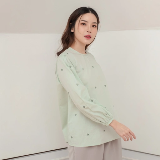 Image of Nessa Blouse Sage