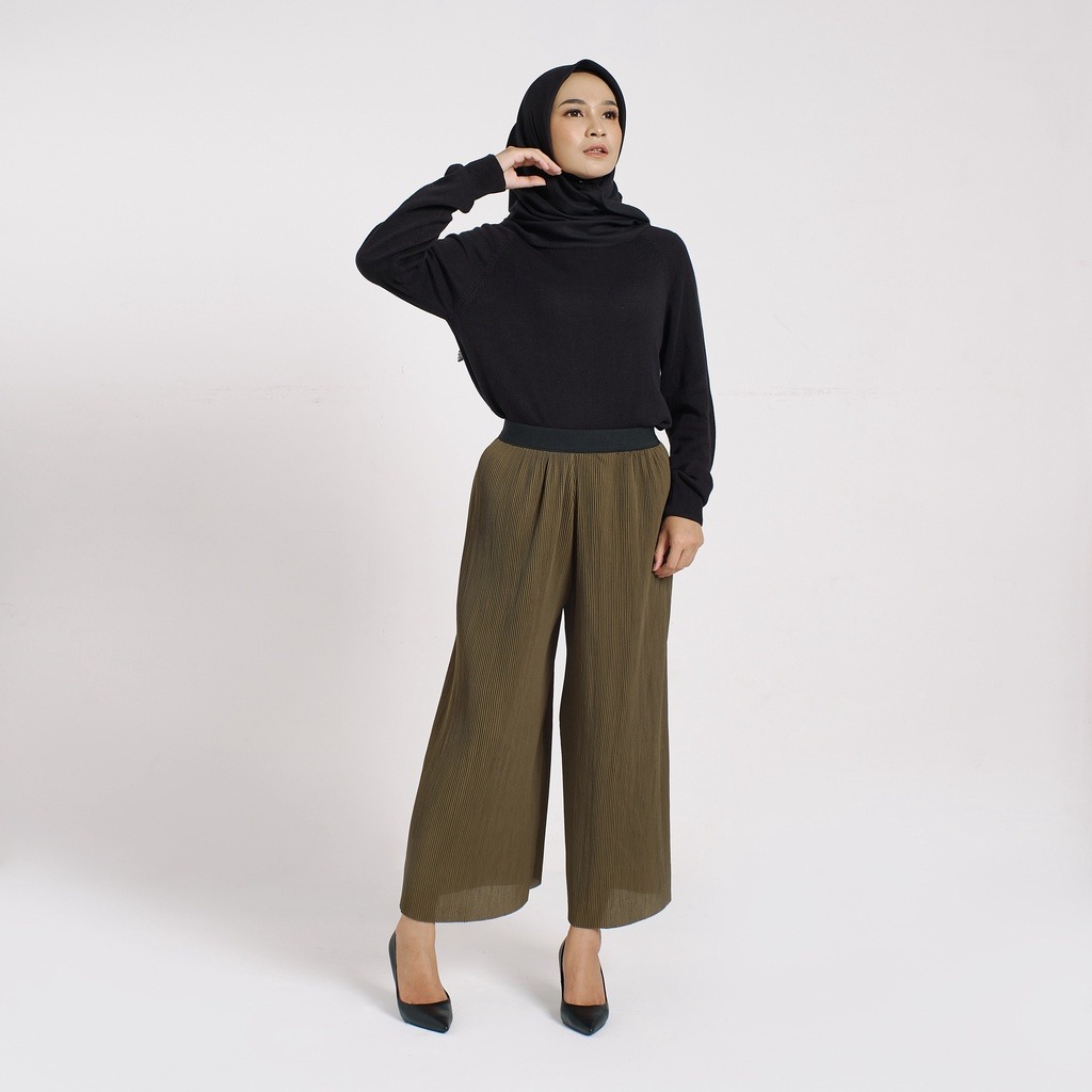 Pleats Kulot Army