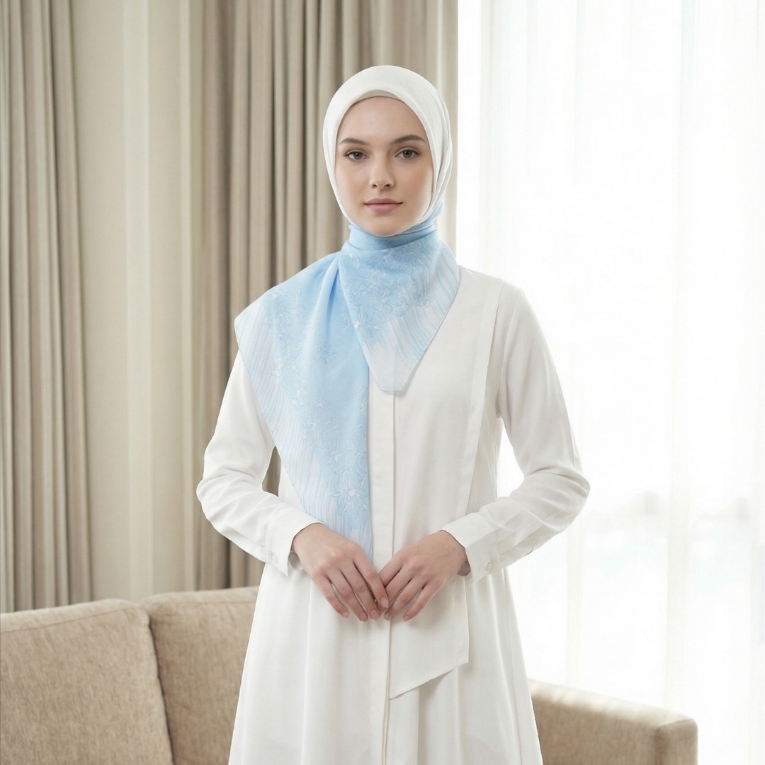 Shafira - Raziela Printed Scarf - Hijab Segi Empat Printed
