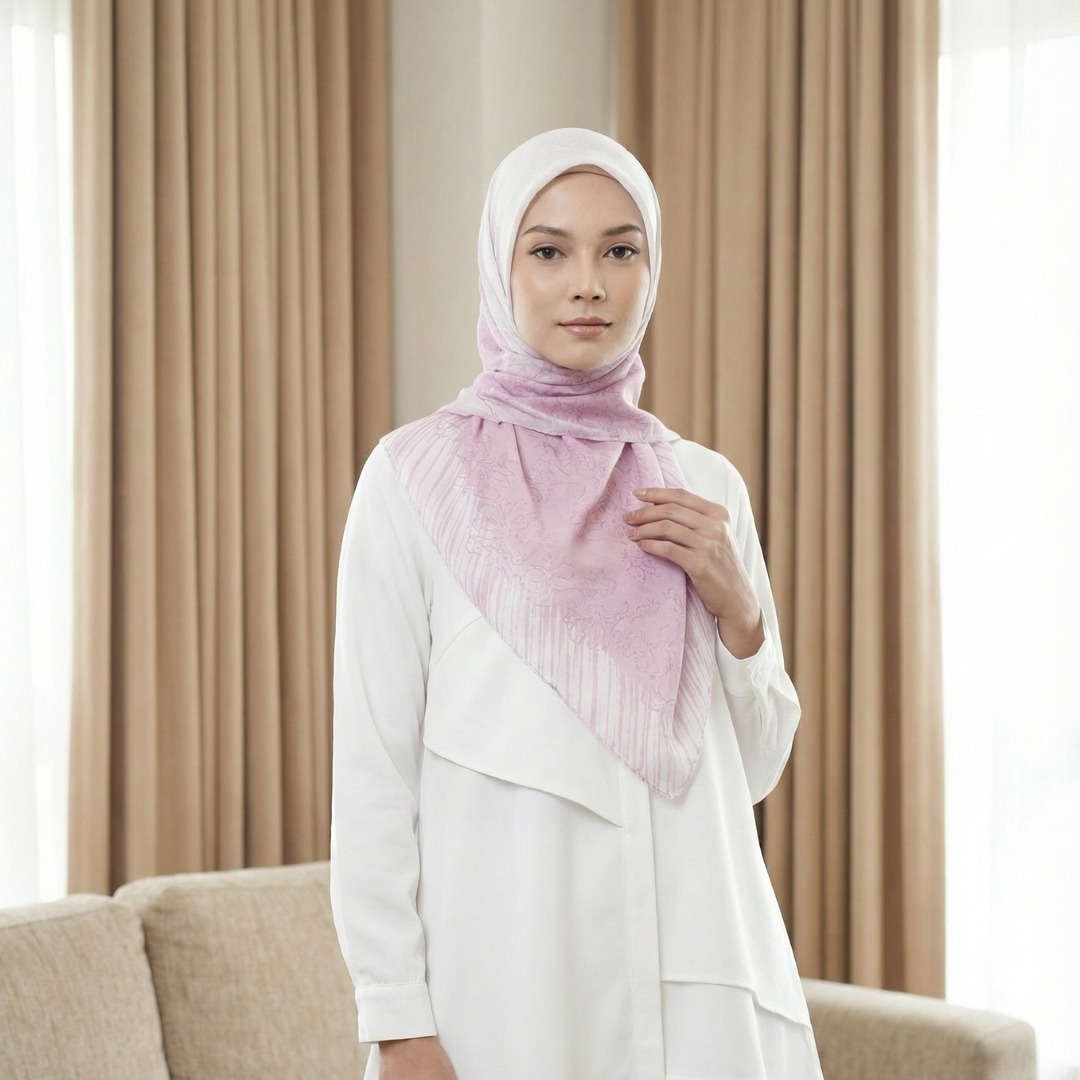 Shafira - Raziela Printed Scarf - Hijab Segi Empat Printed