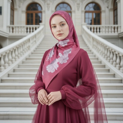 Image of Shafira - Cezia Printed Scarf - Hijab Segi Empat Motif - Voal - Hard Box Packaging