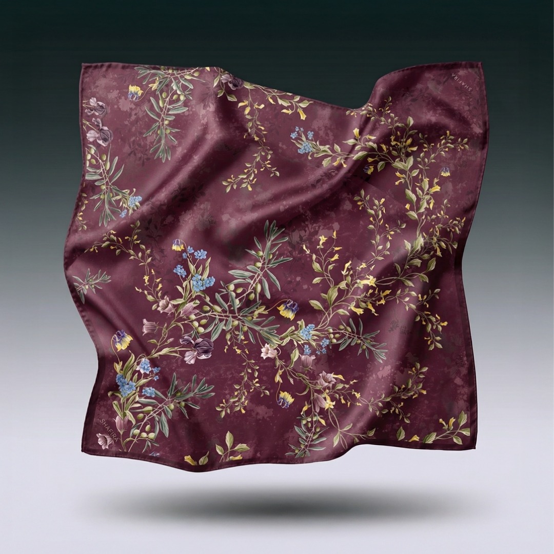 Shafira - Ethera Printed Scarf - Hijab Segi Empat Printed