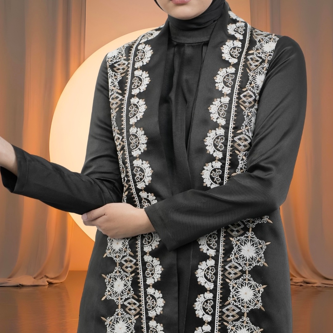Shafira Gardenia Blouse | Tunik Atasan Wanita | Sateen 